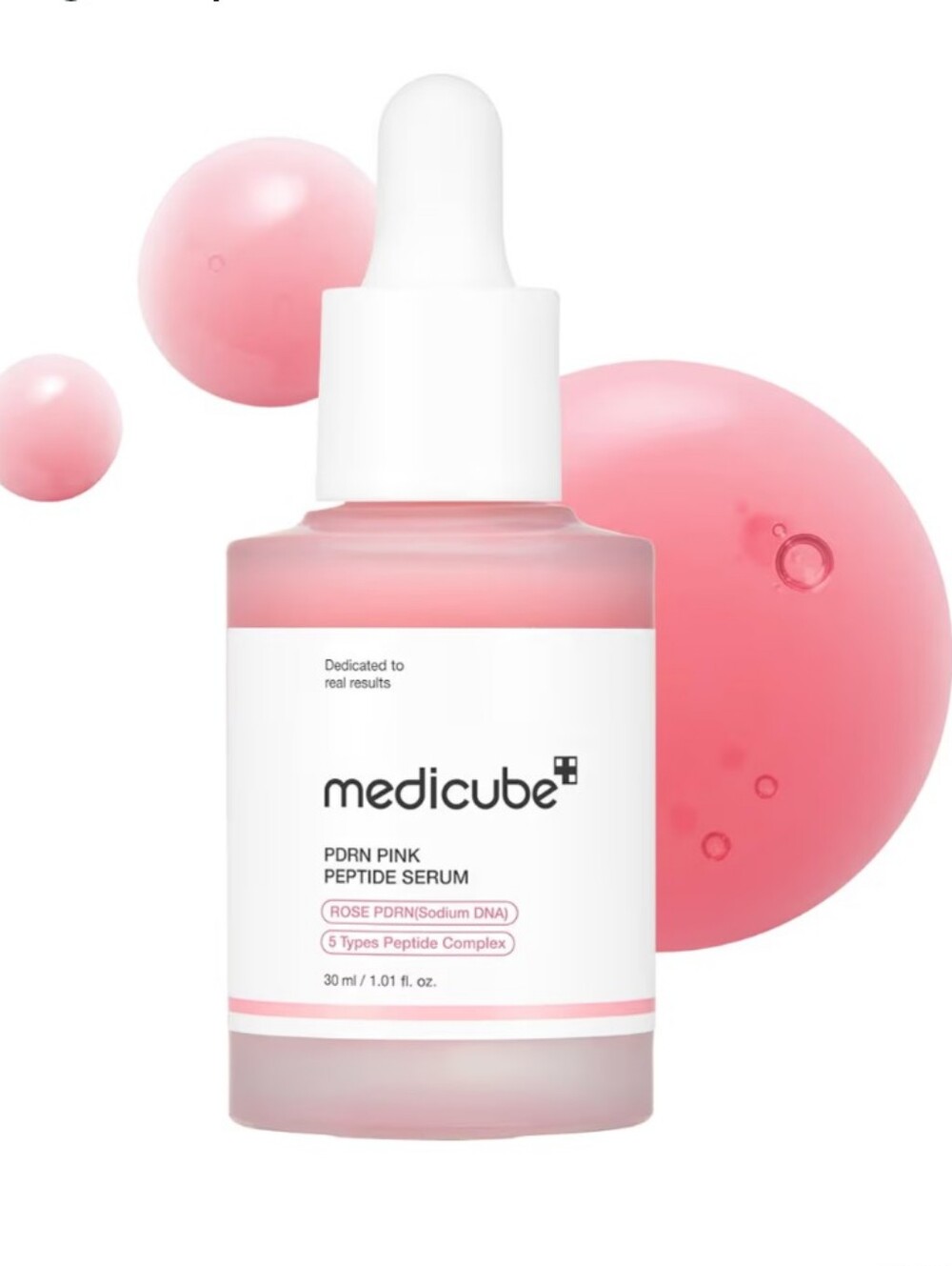 medicube PDRN Pink Peptide Serum with Rose PDRN